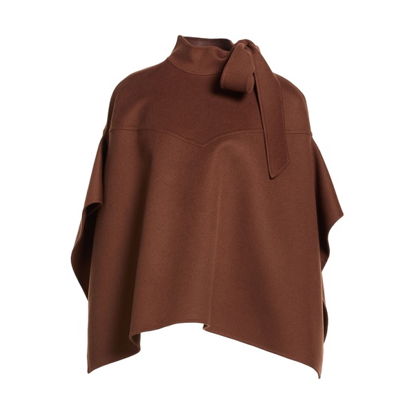 【貨物輸送無料】 ヴァレンティノ ガラヴァーニ レディース 上衣＆上衣 アウター Capes Brown