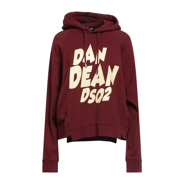 【貨物輸送無料】 ディースクエアード レディース パーカー・スウェットシャツ アウター Sweatshirts Red