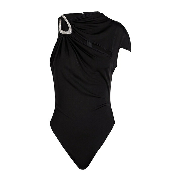 【貨物輸送無料】 デヴィッド コーマ レディース ティーシャツ トップス Bodysuits Black