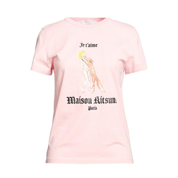 【貨物輸送無料】 住みか 稲荷 レディース プルオーバー トップス T-shirts Pink