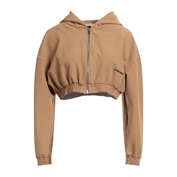 【貨物輸送無料】 ヒノミネイト レディース パーカー・スウェットシャツ アウター Sweatshirts Beige