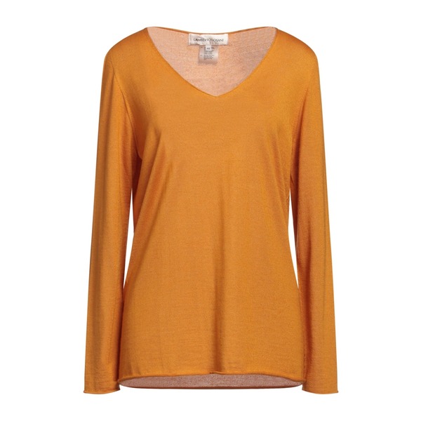 【送料無料】 ランベルト・ロザーニ レディース ニット&セーター アウター Sweaters Yellow｜asty