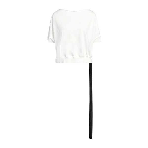 【貨物輸送無料】 リックオウエンス レディース パーカー・スウェットシャツ アウター Sweatshirts White