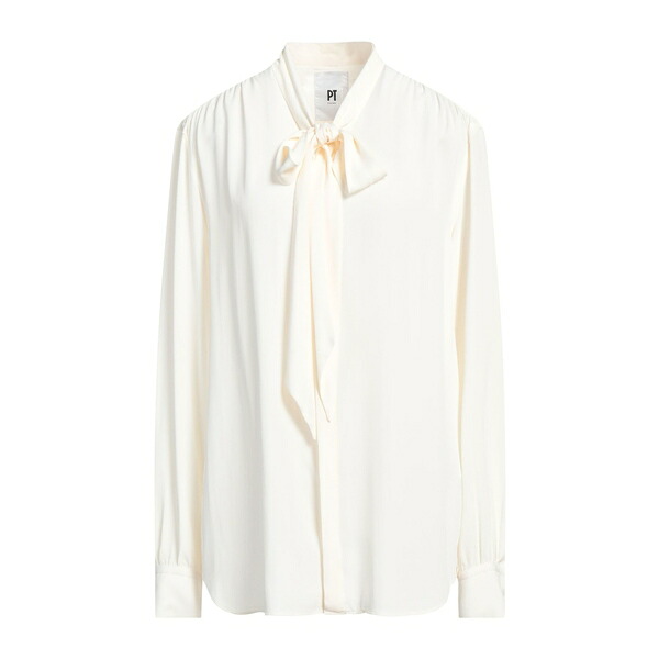 【貨物輸送無料】 PTトリノ レディース プルオーバー トップス Shirts White