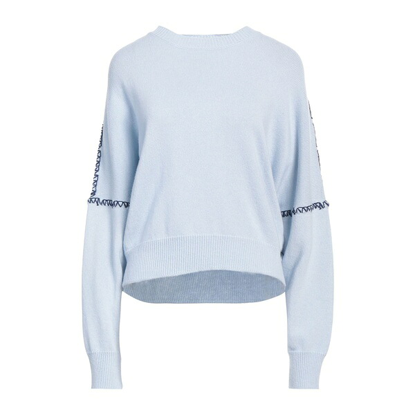 【貨物輸送無料】 マルニ レディース 編み物\u0026プルオーバー アウター Sweaters Azure