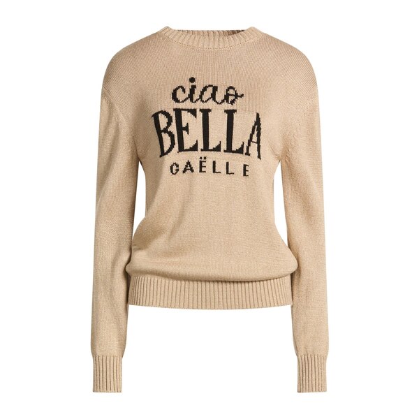 【送料無料】 ガレパリ レディース ニット&セーター アウター Sweaters Beige｜asty