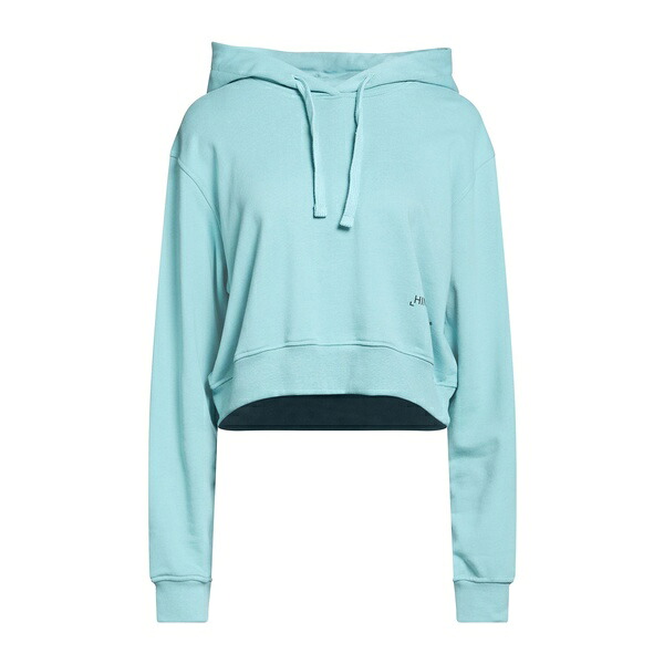 【貨物輸送無料】 ヒノミネイト レディース パーカー・スウェットシャツ アウター Sweatshirts Azure