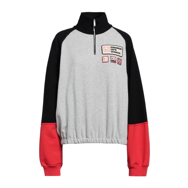 【貨物輸送無料】 ディースクエアード レディース パーカー・スウェットシャツ アウター Sweatshirts Grey