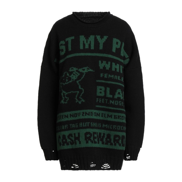 【貨物輸送無料】 マルタンマルジェラ レディース 編み物\u0026プルオーバー アウター Sweaters Black