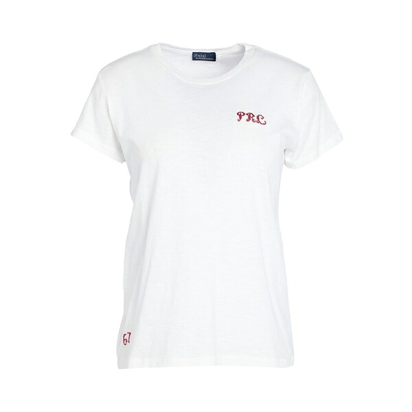 【貨物輸送無料】 ラルフローレン レディース プルオーバー トップス T-shirts White