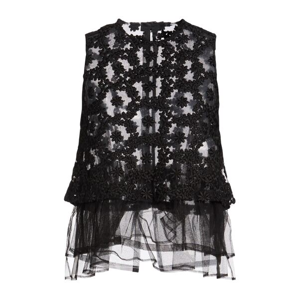 【貨物輸送無料】 ノワール ケイ ニノミヤ レディース ティーシャツ トップス Tops Black