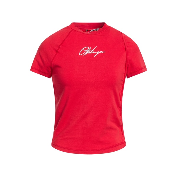 【貨物輸送無料】 オットリンガー レディース プルオーバー トップス T-shirts Red