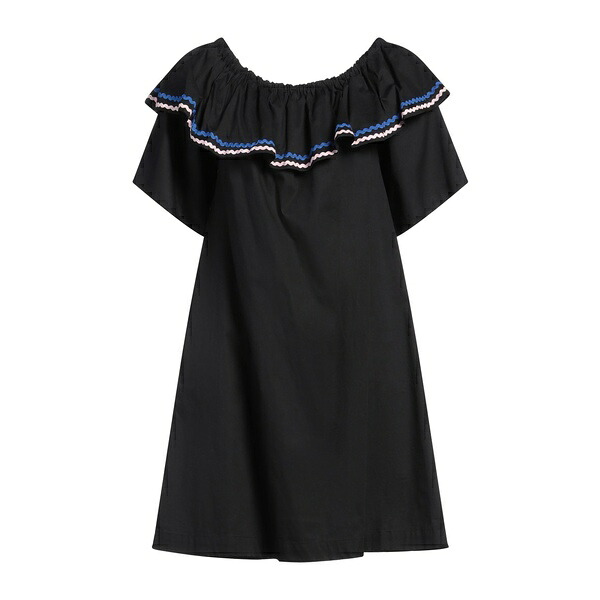 【貨物輸送無料】 マリウッチャ レディース 衣装 トップス Mini dresses Black
