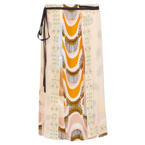 【貨物輸送無料】 ディースクエアード レディース スコート ボトムス Midi skirts Pink