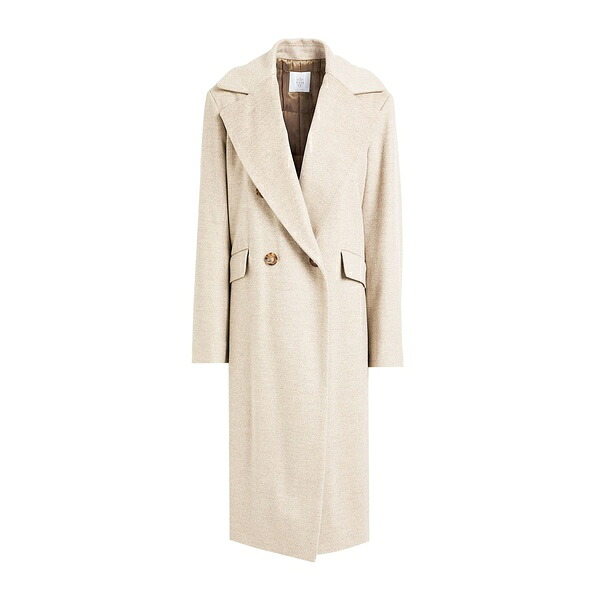 【貨物輸送無料】 イレブンティ レディース 上衣＆上衣 アウター Coats Beige