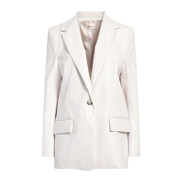【貨物輸送無料】 ヴィコロ レディース 上衣＆上衣 アウター Blazers White