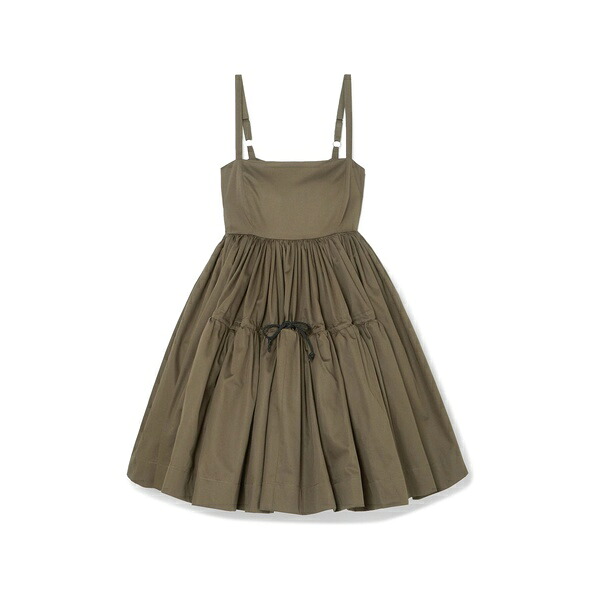 【送料無料】 モリー ゴダード レディース ワンピース トップス Mini dresses Green｜asty