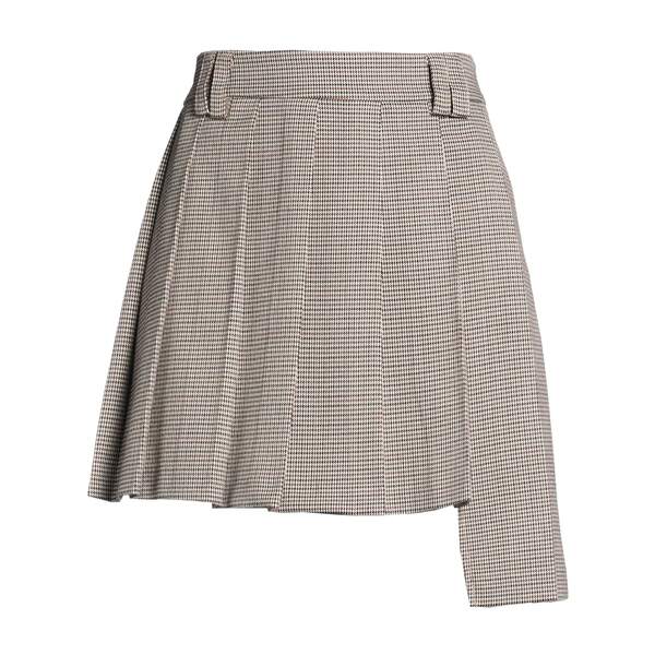 【貨物輸送無料】 こしき一 レディース スコート ボトムス Mini skirts Brown