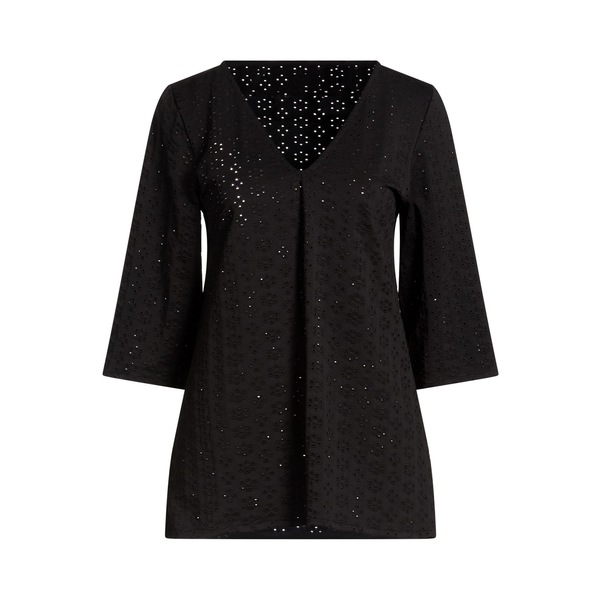【貨物輸送無料】 フィジコ レディース ティーシャツ トップス Tops Black