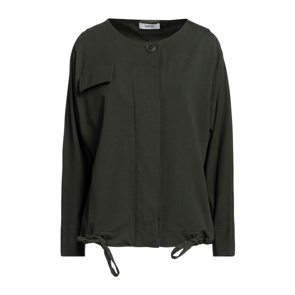 【貨物輸送無料】 アルファス テューディオ レディース パーカー・スウェットシャツ アウター Sweatshirts Green