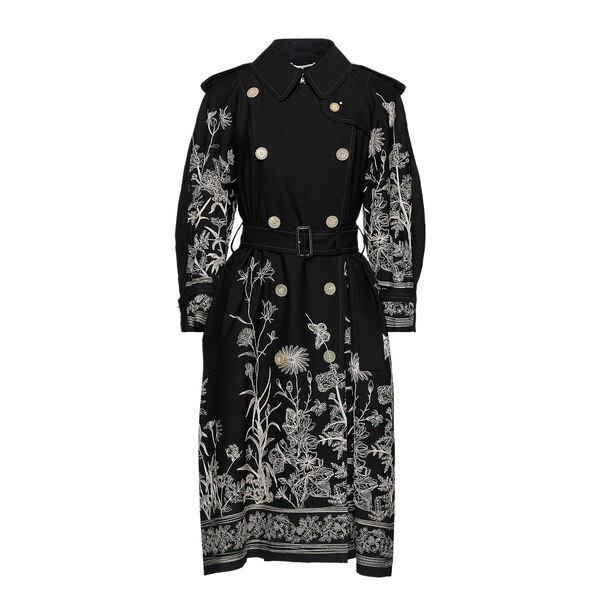 【貨物輸送無料】 ご機嫌 レディース 上衣＆上衣 アウター Overcoats \u0026 Trench Coats Black