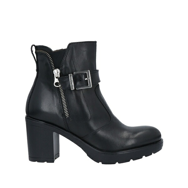 【貨物輸送無料】 ネロ ジャルディーニ レディース ブーツ シューズ Ankle boots Black