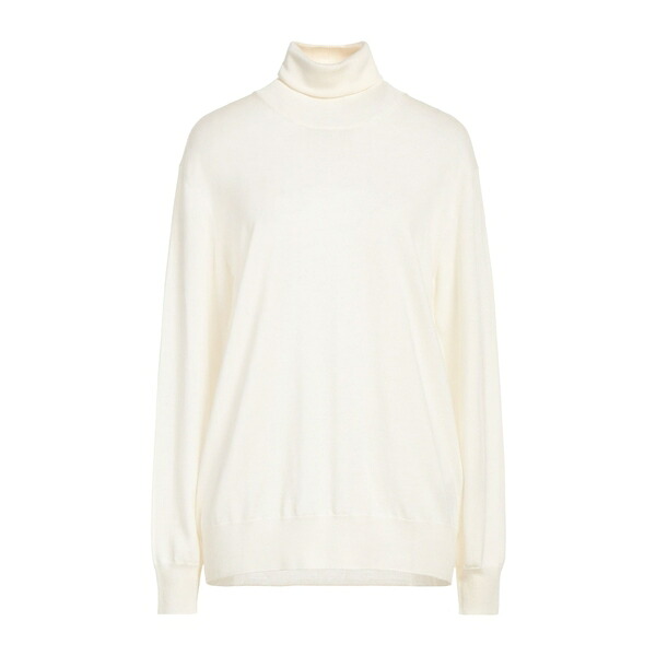 【貨物輸送無料】 ジル・サンダー レディース 編み物\u0026スウェーター アウター Turtlenecks White