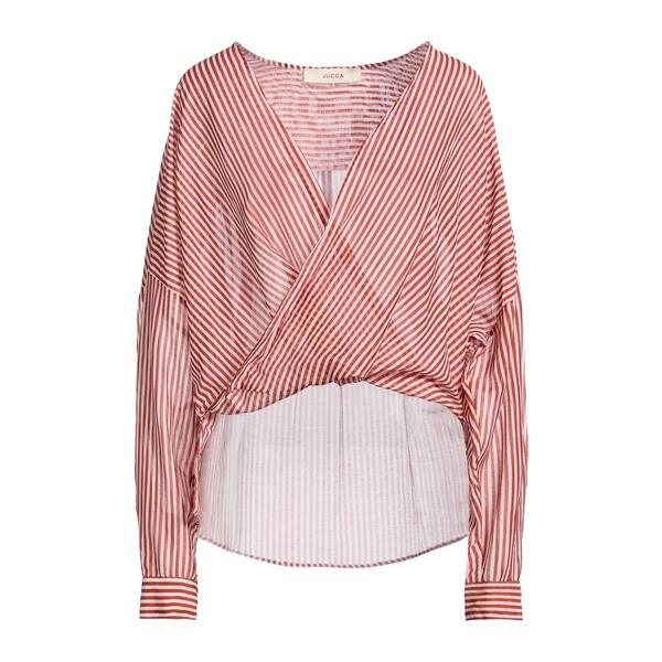 【貨物輸送無料】 ユッカ レディース プルオーバー トップス Tops Red