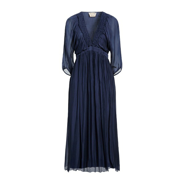 【送料無料】 カオス レディース ワンピース トップス Midi dresses Blue｜asty