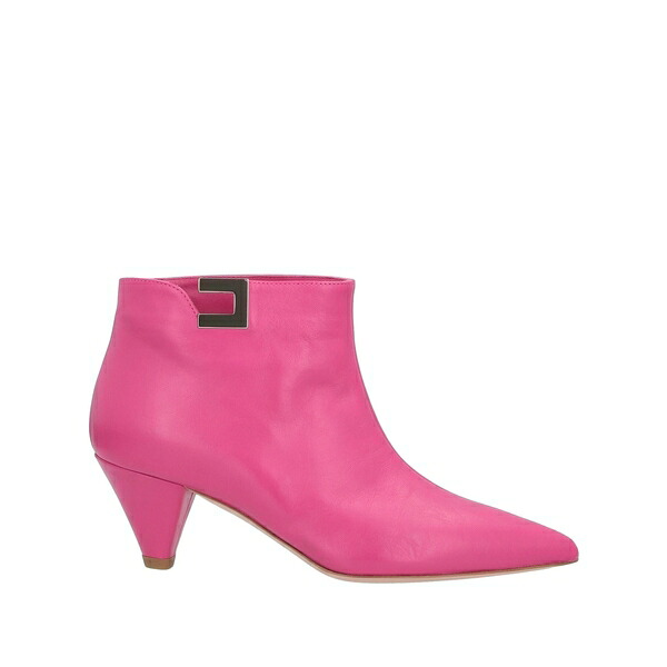 【貨物輸送無料】 エリザベスフランキ レディース ブーツ シューズ Ankle boots Pink