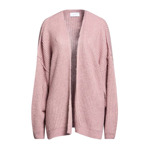 【貨物輸送無料】 ソーアリュール レディース ジレー アウター Cardigans Pink