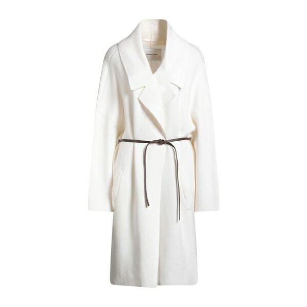 【貨物輸送無料】 ファビアナ フィリッピ レディース 上衣＆上衣 アウター Overcoats \u0026 Trench Coats White