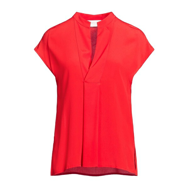 【貨物輸送無料】 音楽的リズム田の実 レディース ティーシャツ トップス Tops Red