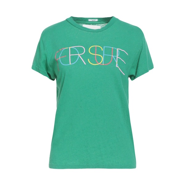 【貨物輸送無料】 お母さん レディース プルオーバー トップス T-shirts Green