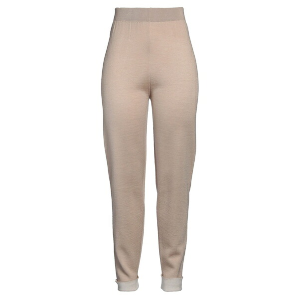 【貨物輸送無料】 カシミヤ貴社 レディース 心地好いズボン下 ボトムス Pants Beige