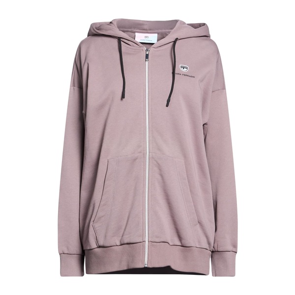 【貨物輸送無料】 シアラフェラーニ レディース パーカー・スウェットシャツ アウター Sweatshirts Brown