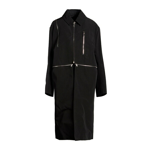 【貨物輸送無料】 リックオウエンス レディース 上衣＆上衣 アウター Overcoats \u0026 Trench Coats Black