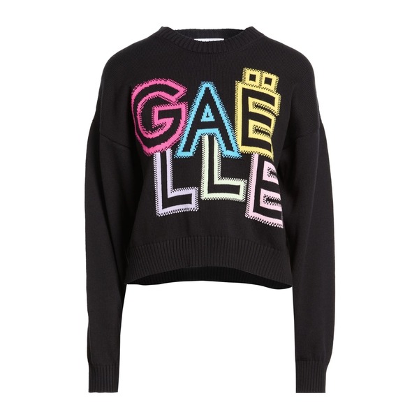 【送料無料】 ガレパリ レディース ニット&セーター アウター Sweaters Black｜asty
