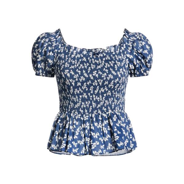 【送料無料】 ラルフローレン レディース Tシャツ トップス Tops Blue｜asty