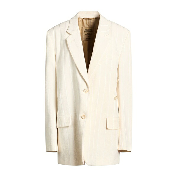 【送料無料】 ユマ・ワン レディース ジャケット&ブルゾン アウター Blazers White|asty