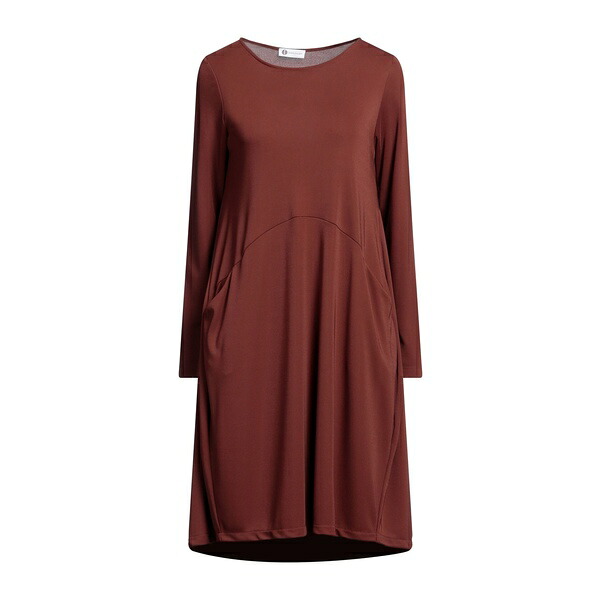【貨物輸送無料】 ダイアナガレッシー レディース 衣装 トップス Midi dresses Brown