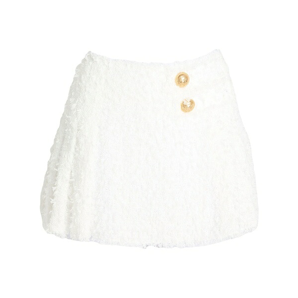 【貨物輸送無料】 バルマン レディース スコート ボトムス Mini skirts White