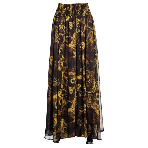 【貨物輸送無料】 呼びりん探し回る レディース スコート ボトムス Maxi skirts Black