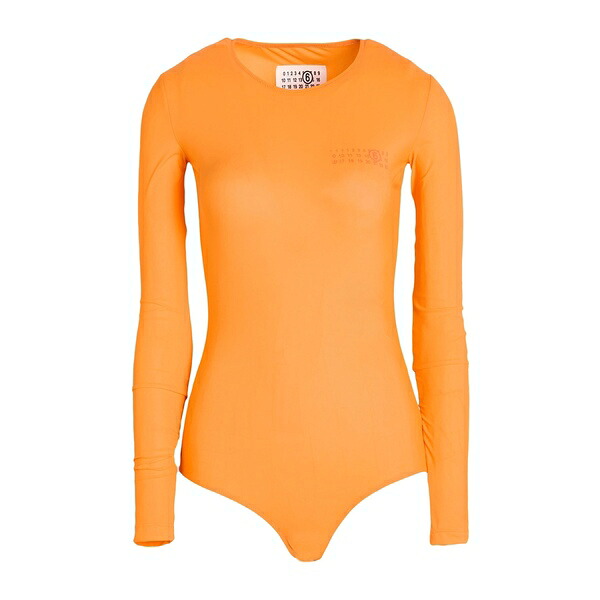 【貨物輸送無料】 マルタンマルジェラ レディース プルオーバー トップス Bodysuits Orange