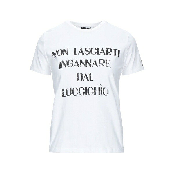【貨物輸送無料】 エリザベスフランキ レディース ティーシャツ トップス T-shirts White
