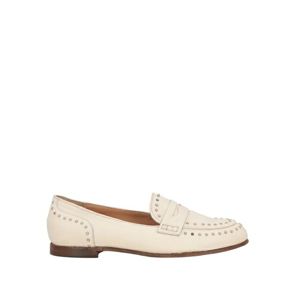 【貨物輸送無料】 デュッチオ デル デュッカ レディース スリッポン・ローファー シューズ Loafers Beige