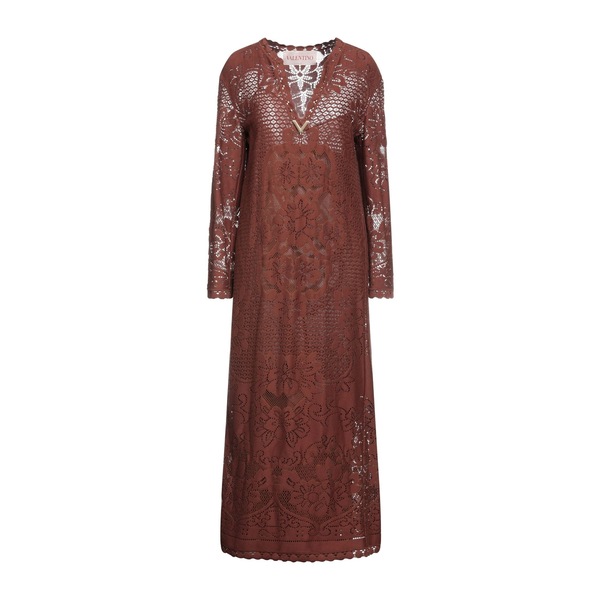 【貨物輸送無料】 ヴァレンティノ ガラヴァーニ レディース 衣裳 トップス Maxi dresses Brown