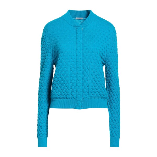 【貨物輸送無料】 マロ レディース ジレー アウター Cardigans Azure