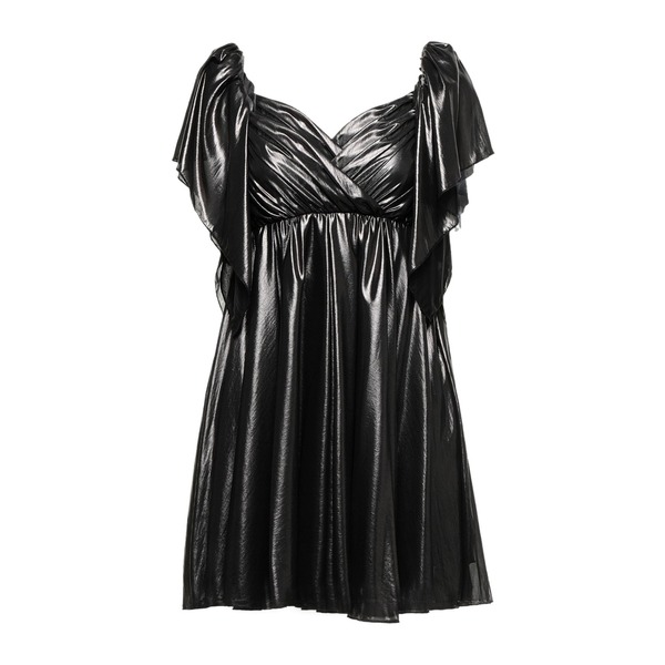 【送料無料】 アニエバイ レディース ワンピース トップス Mini dresses Grey｜asty