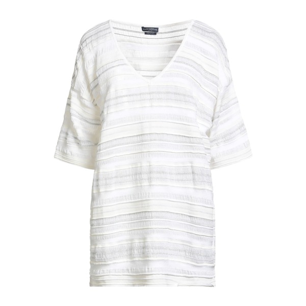 【貨物輸送無料】 バランタイン レディース 編み物\u0026プルオーバー アウター Sweaters White